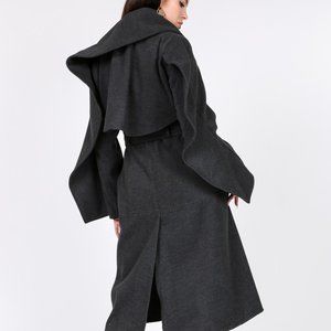 High Fashion Trench Flare Coat 7361ow